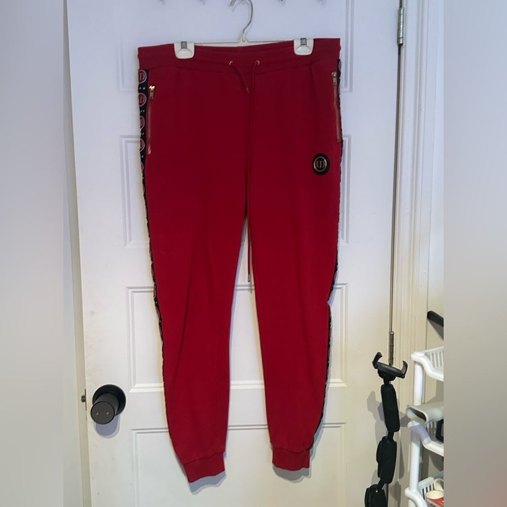 Vibrant Red sweatpants